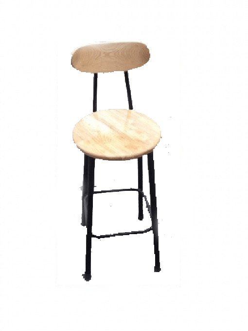 Ghế quầy bar mặt gỗ DP00917
